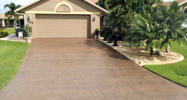 Decorative Concrete Driveways
